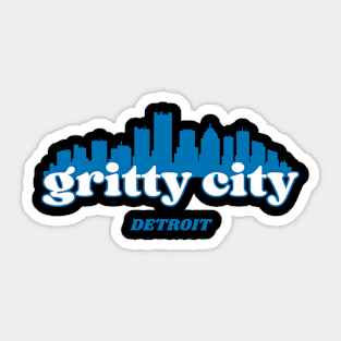 Detroit Gritty City Sticker